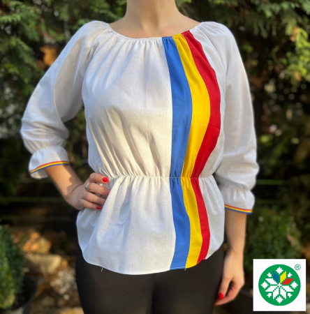 Ii cu iz national - Ie tricolor dama model 1