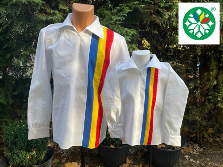 Ii cu iz national - Set ii tricolor tata-fiu model 1