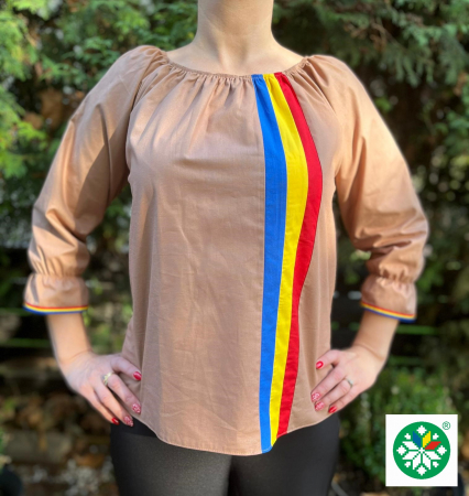 Ii cu iz national - Ie tricolor dama model 4