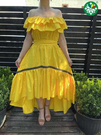 Rochii elegante - Rochie Emily galbena