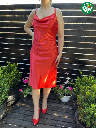 Rochie Aissa rosie [2]
