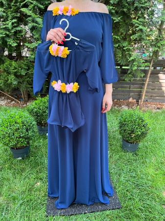 Rochie fetita Cosanzeana bleumarin [2]