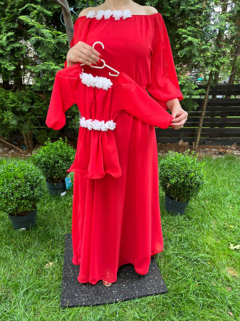 Rochie fetita Cosanzeana rosie [1]