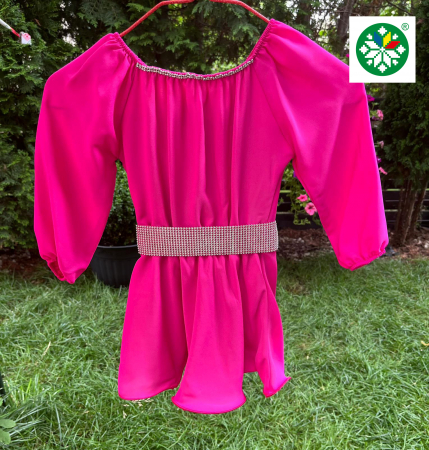 Rochii fete - Rochie fetita Ecaterina fucsia
