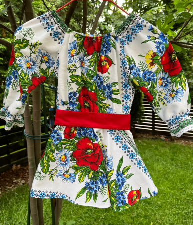Rochii fete - Rochie fetita Florica