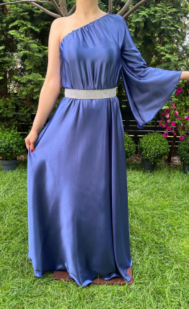 Rochie lunga Aurora albastra [1]