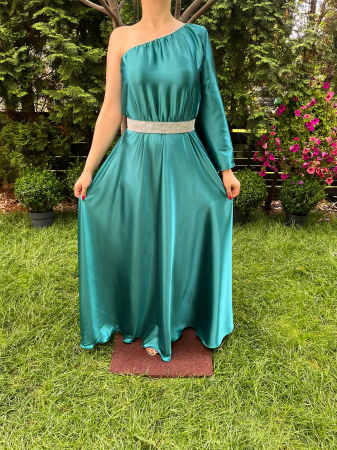 Rochii elegante - Rochie lunga Aurora verde
