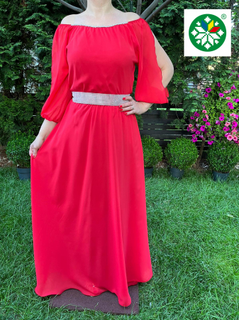 Rochie lunga Ecaterina rosie [1]