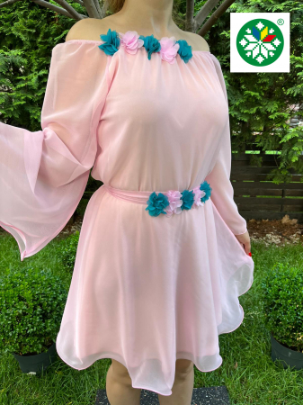 Rochie scurta Cosanzeana roz [1]