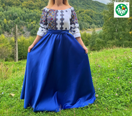 Rochii traditionale - Rochie traditionala lunga Alexia
