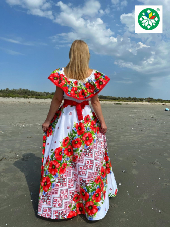 Rochie traditionala lunga Anna [2]