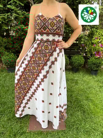 Rochii traditionale - Rochie traditionala lunga Claudia