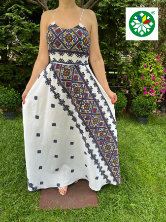 Rochii traditionale - Rochie traditionala lunga Erica
