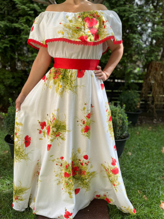 Rochii traditionale - Rochie traditionala lunga Lorena