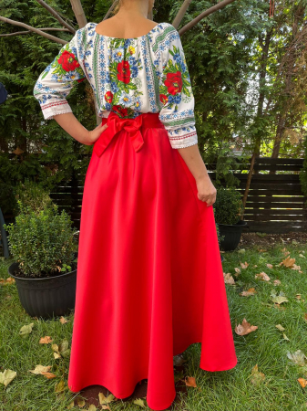 Rochie traditionala lunga Luiza [2]