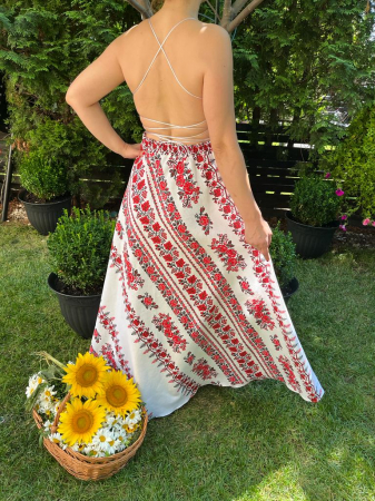 Rochie traditionala lunga Mariuca [2]