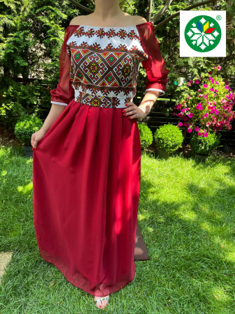Rochii traditionale - Rochie traditionala lunga Mihaela