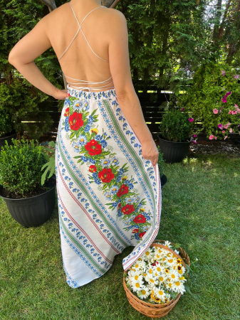 Rochie traditionala lunga Roxana [2]