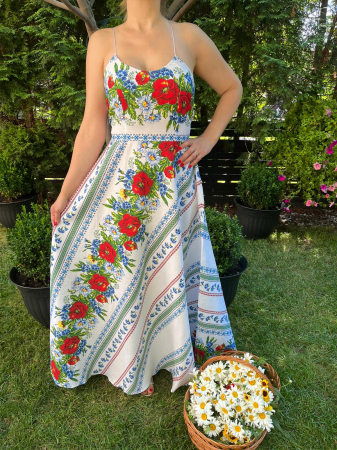 Rochie traditionala lunga Roxana [1]