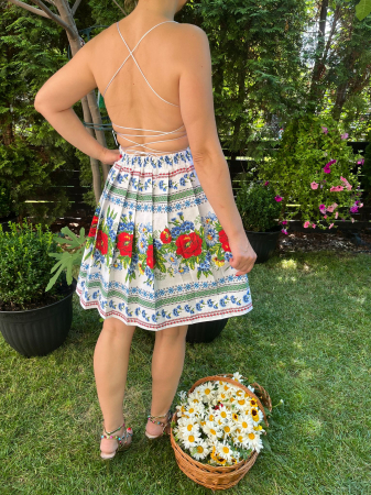 Rochie traditionala pliuri Iasmina [2]