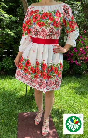 Rochii traditionale - Rochie traditionala pliuri Ilinca