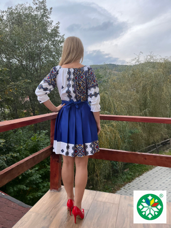 Rochie traditionala pliuri Aida [1]