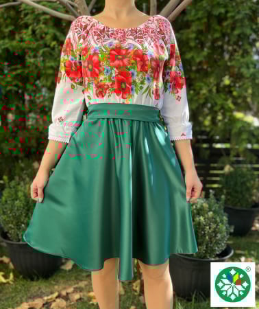 Rochii traditionale - Rochie traditionala scurta Alberta