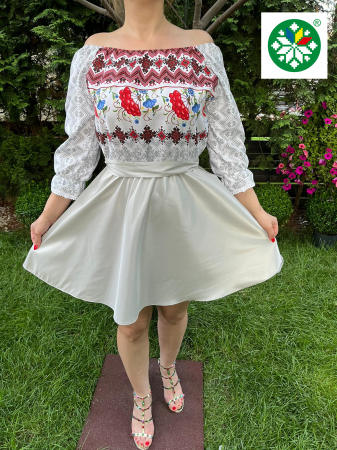 Rochii traditionale - Rochie traditionala scurta Anisoara