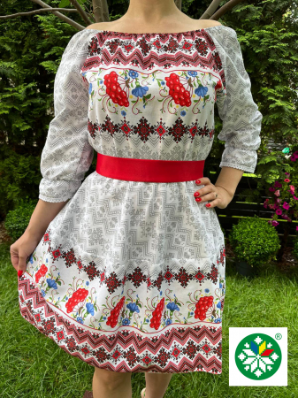 Rochii traditionale - Rochie traditionala scurta Geanina