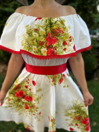 Rochie traditionala scurta Lorena [2]
