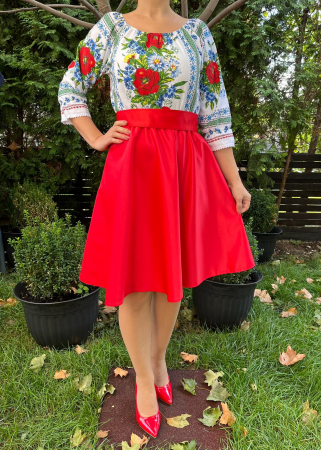 Rochie traditionala scurta Luiza [1]