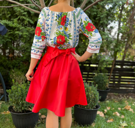 Rochie traditionala scurta Luiza [2]