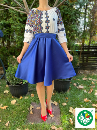 Rochii traditionale - Rochie traditionala scurta Alexia