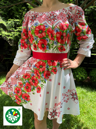 Rochii traditionale - Rochie traditionala scurta Maria