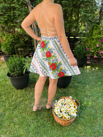 Rochie traditionala scurta Roxana [2]