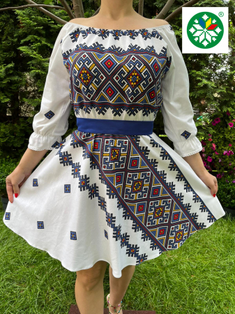 Rochii traditionale - Rochie traditionala scurta Veronica