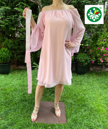 Rochii elegante - Rochie voal Cati roz