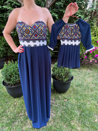 Set mama-fiica - Set rochie corset Ella