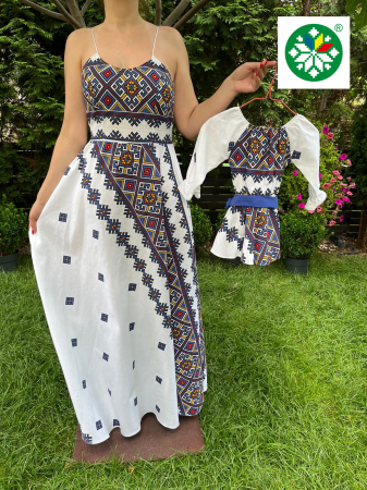 Set mama-fiica - Set rochie lunga Erica