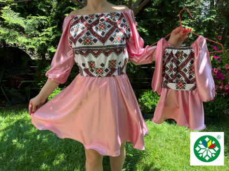 Set mama-fiica - Set rochie scurta Alexandra