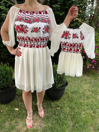 Set mama-fiica - Set rochie scurta Gloria