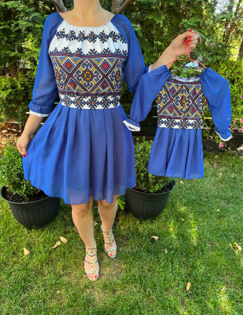 Set mama-fiica - Set rochie scurta Ema