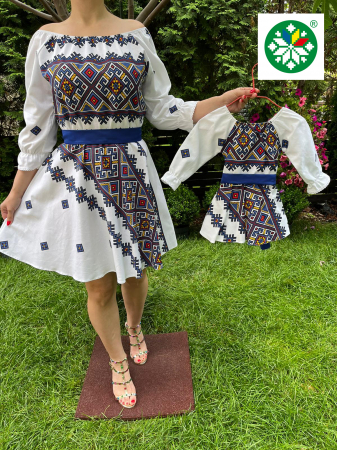 Set mama-fiica - Set rochie scurta Veronica
