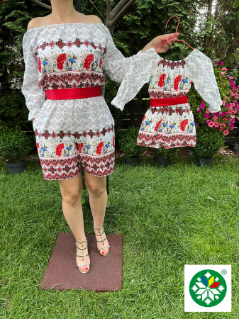 Set mama-fiica - Set salopeta Dana