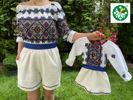 Set mama-fiica - Set salopeta Iris