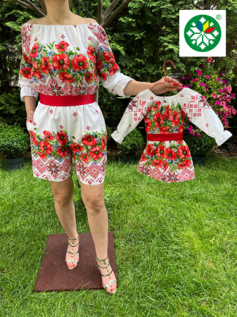 Set mama-fiica - Set salopeta Mara