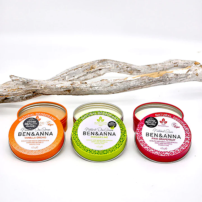 Ben&Anna Deodorant Cutie metal - PINK GRAPEFRUIT 45g [3]