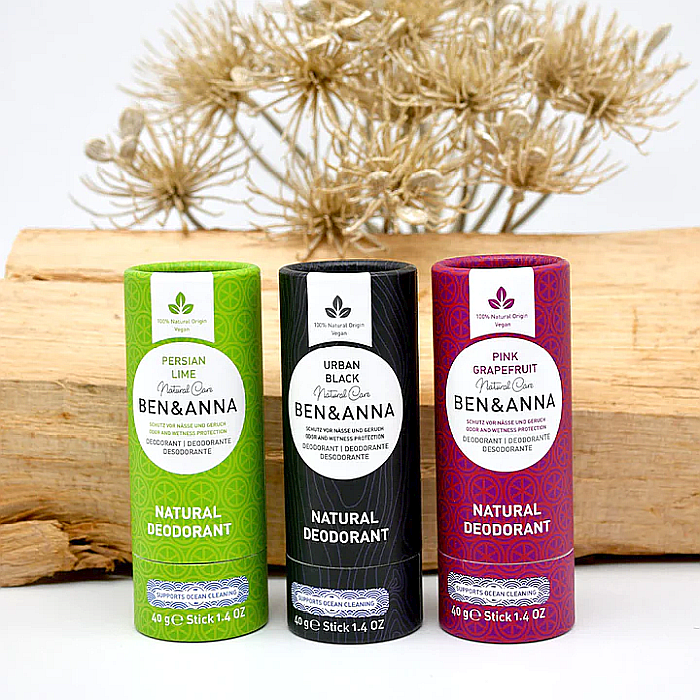 Ben&Anna Deodorant Papertube - URBAN BLACK 40g [2]