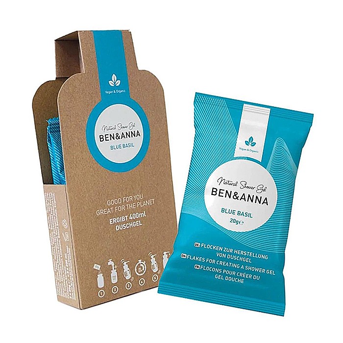 Ben&Anna Fulgi Gel de Dus - BLUE BASIL 2 x 20 gr [4]