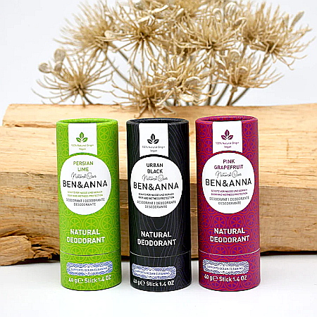 Ben&Anna Deodorant Papertube - GREEN FUSION 40g [3]
